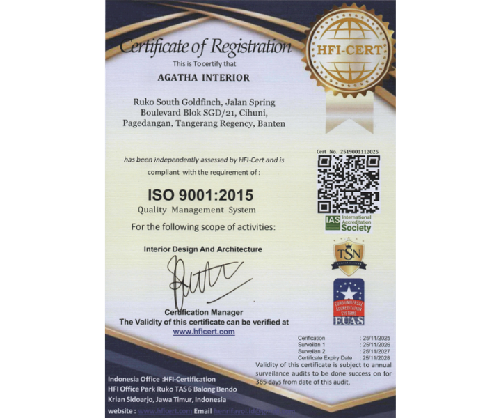 ISO 9001:2015 Certification